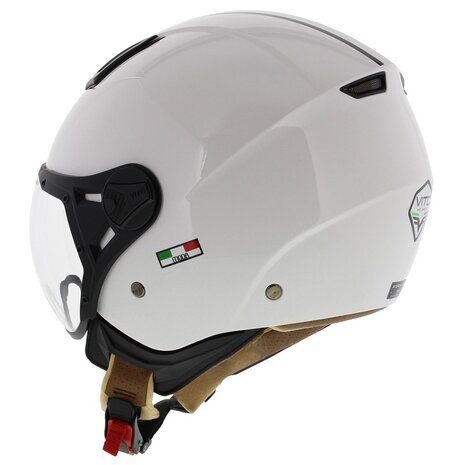 Vito Moda helmet gloss white