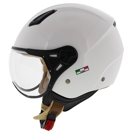 Vito Moda helmet gloss white