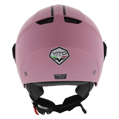 Vito Moda helmet matt pink