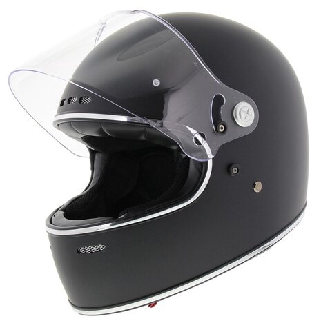 Vito Vintage full face helmet matt black