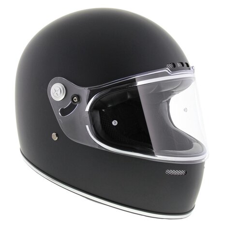 Vito Vintage full face helmet matt black