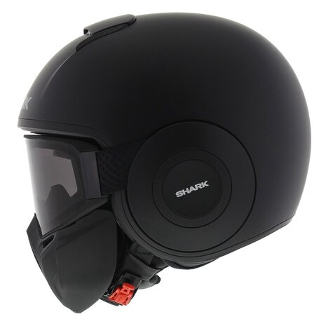 Shark Street Drak matt black - Size XS - Motorcycle helmet with mask