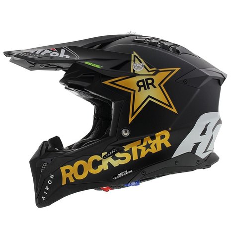 airoh aviator 3 rockstar 2022 helmet matt - Helmetdiscounter