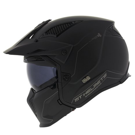 onderwijzen Minister Schuine streep MT Streetfighter SV helmet matt black - Helmetdiscounter
