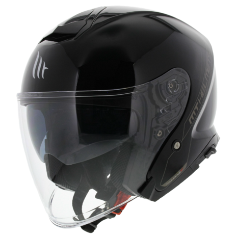 MT Thunder 3 SV Jet helmet gloss black