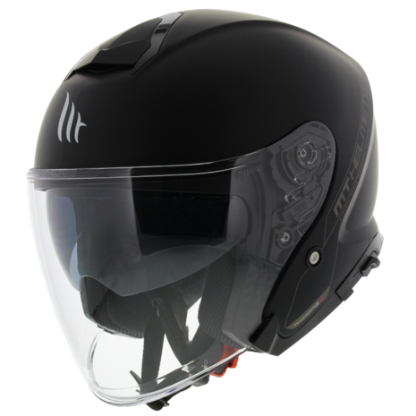 MT Thunder 3 SV Jet helmet mat black