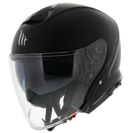 MT Thunder 3 SV Jet helmet mat black - Size XS