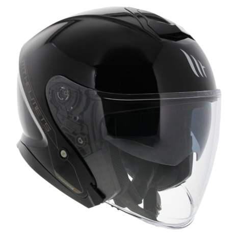 MT Thunder 3 SV Jet helmet gloss black