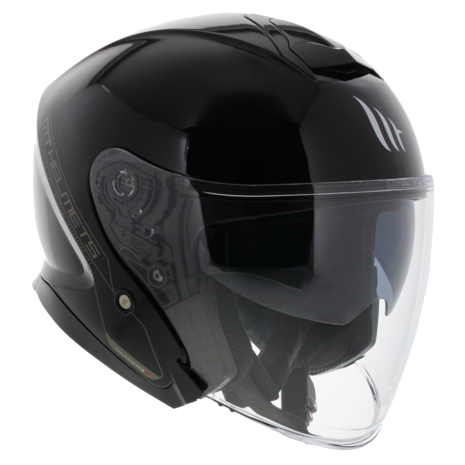 MT Thunder 3 SV Jet helmet gloss black - Size XS