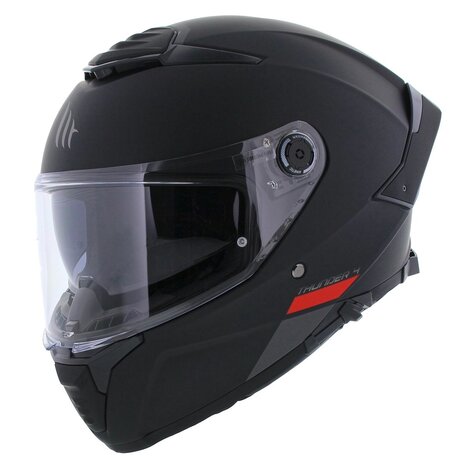 Black full face hot sale helmet