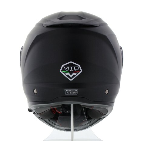 Vito Furio Modular Motorcycle Helmet - matt black