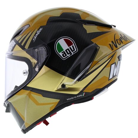 AGV Pista GP RR Mir World Champion Carbon Motorcycle Racing Helmet - Size L 60-61 CM