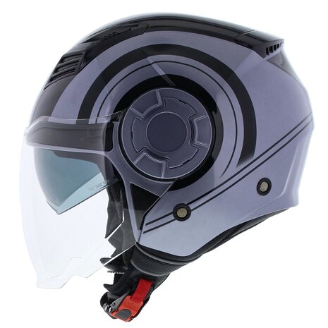 Vito Isola helmet gloss grey black