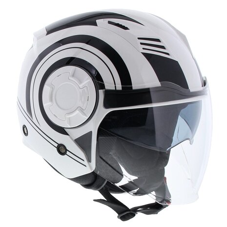 Vito Isola helmet gloss white black