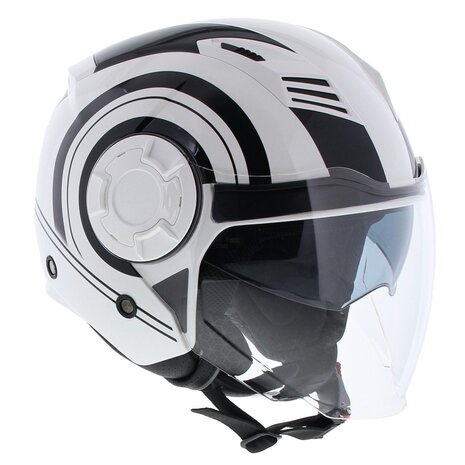 Vito Isola helmet gloss white black - Size XS