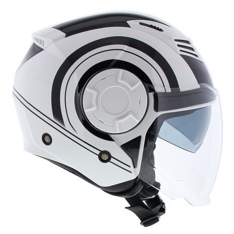 Vito Isola helmet gloss white black - Size XS