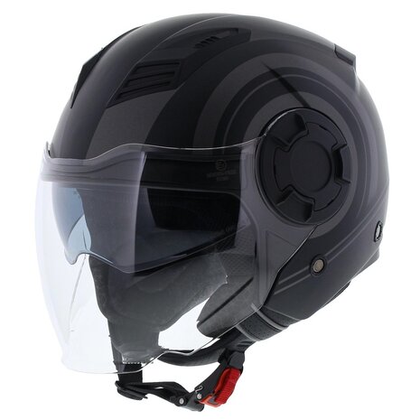 Vito Isola helmet matt black titanium - Size XS