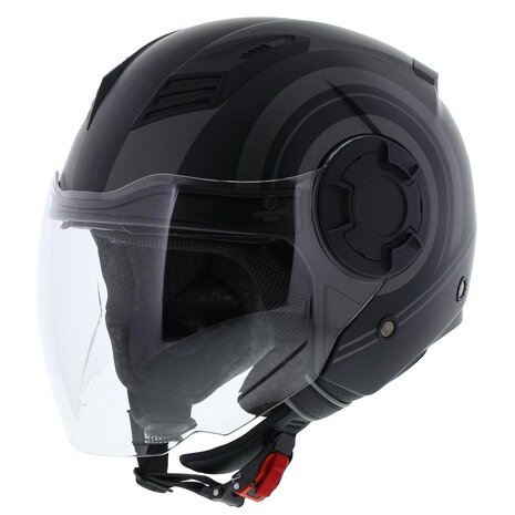 Vito Isola helmet matt black titanium - Size XS