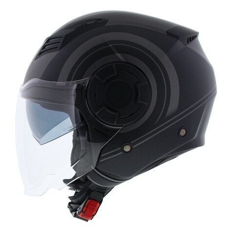 Vito Isola helmet matt black titanium - Size XS