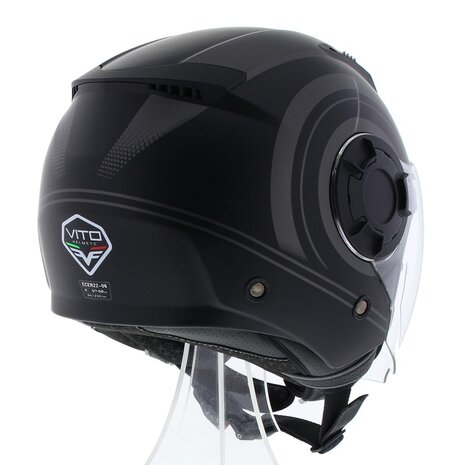 Vito Isola helmet matt black titanium