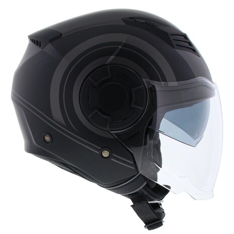 Vito Isola helmet matt black titanium - Size XS