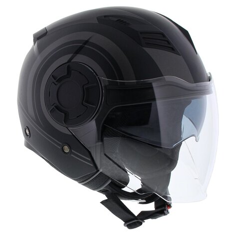Vito Isola helmet matt black titanium - Size XS