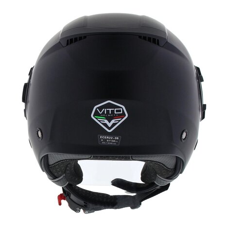 Vito Isola helmet matt black - Size XS