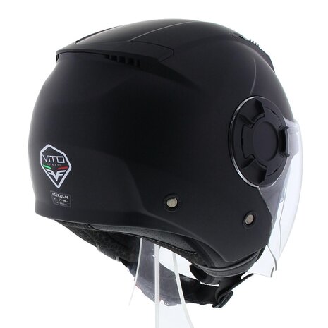 Vito Isola helmet matt black - Size XS