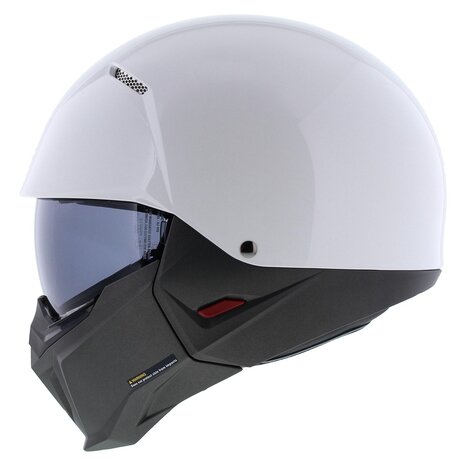 HJC I20 Streetfighter helmet pearl white semi flat black