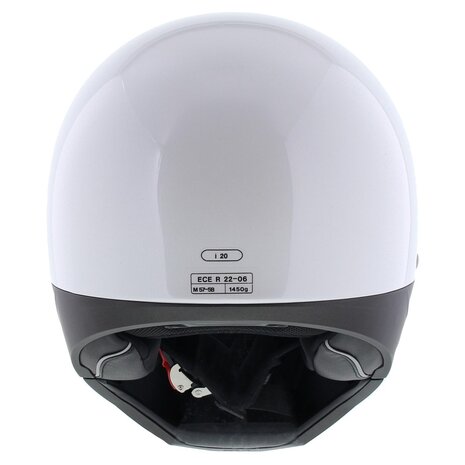 HJC I20 Streetfighter helmet pearl white semi flat black