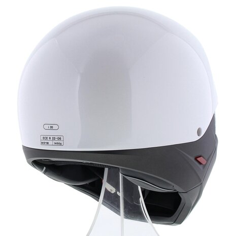 HJC I20 Streetfighter helmet pearl white semi flat black