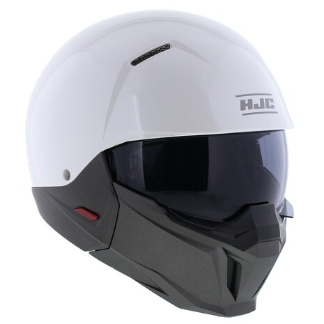 HJC I20 Streetfighter helmet pearl white semi flat black