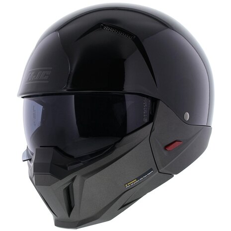 HJC I20 Streetfighter helmet pearl black semi flat titanium - Size XS