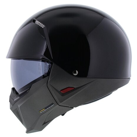 HJC I20 Streetfighter helmet pearl black semi flat titanium