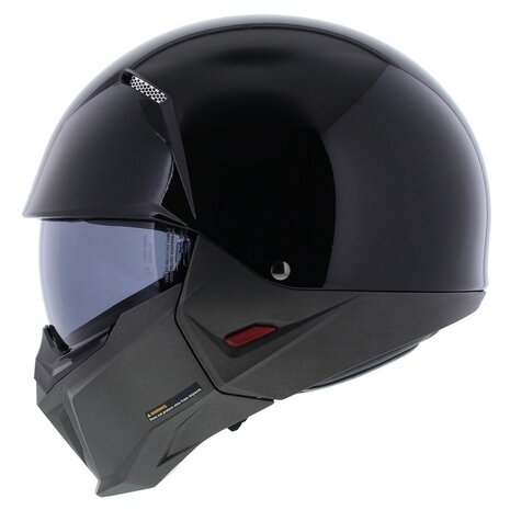 HJC I20 Streetfighter helmet pearl black semi flat titanium - Size XS