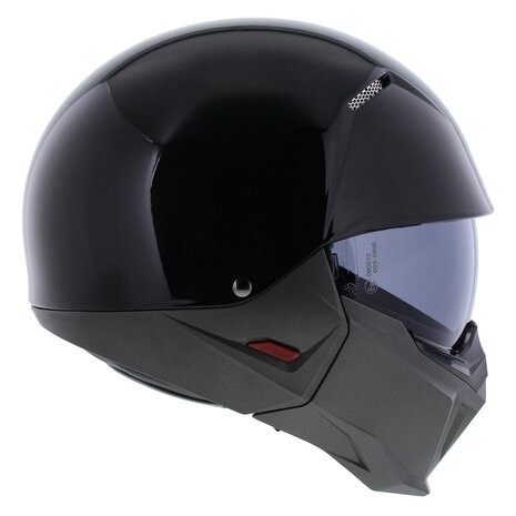 HJC I20 Streetfighter helmet pearl black semi flat titanium - Size XS