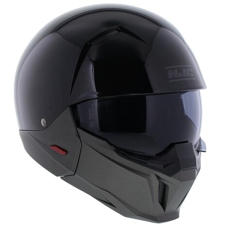 HJC I20 Streetfighter helmet pearl black semi flat titanium