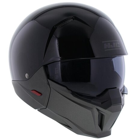 HJC I20 Streetfighter helmet pearl black semi flat titanium - Size XS