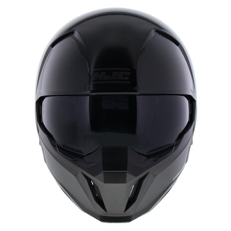 HJC I20 Streetfighter helmet pearl black semi flat titanium