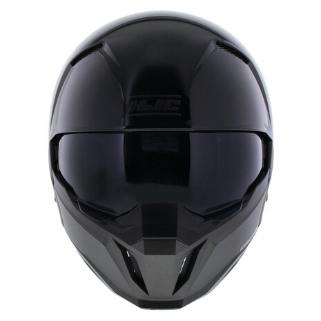 HJC I20 Streetfighter helmet pearl black semi flat titanium - Size XS
