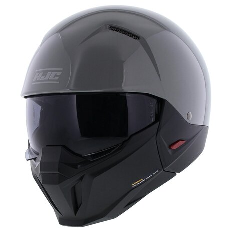 HJC I20 Streetfighter helmet nardo grey semi flat black - Size XS