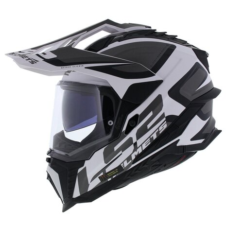 LS2 MX701 Explorer Alter Matt Black White