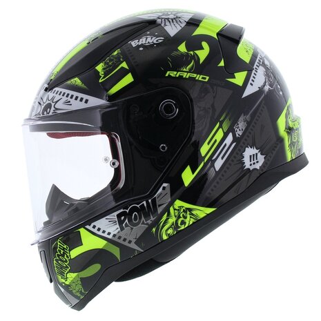 Ls2 rapid sale glossy black