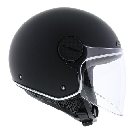 LS2 OF558 Sphere Lux Single Mono matt black - Size XS / 53-54CM - Motorcycle scooter helmet