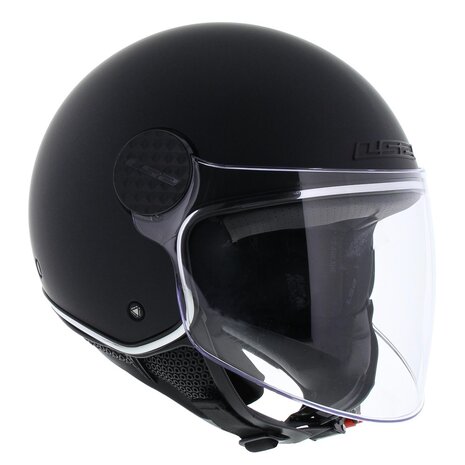 LS2 OF558 Sphere Lux Single Mono matt black - Size XS / 53-54CM - Motorcycle scooter helmet