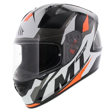 MT Stinger Helmet Brave Orange Helmetdiscounter
