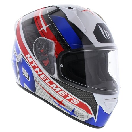 MT Stinger Helmet GP Red Blue