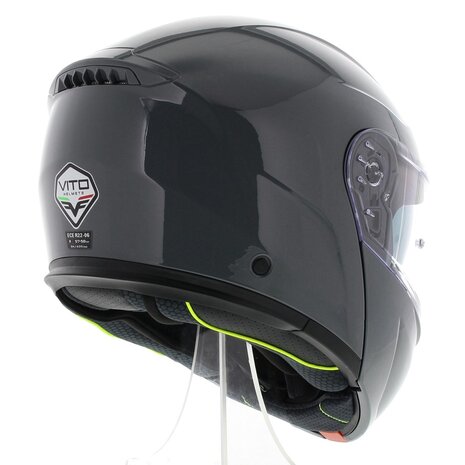 Vito Furio 2 Modular Motorcycle Helmet - nardo grey