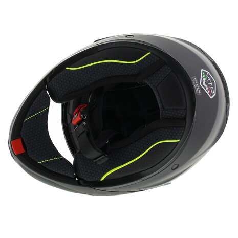 Vito Furio 2 Modular Motorcycle Helmet - matt black