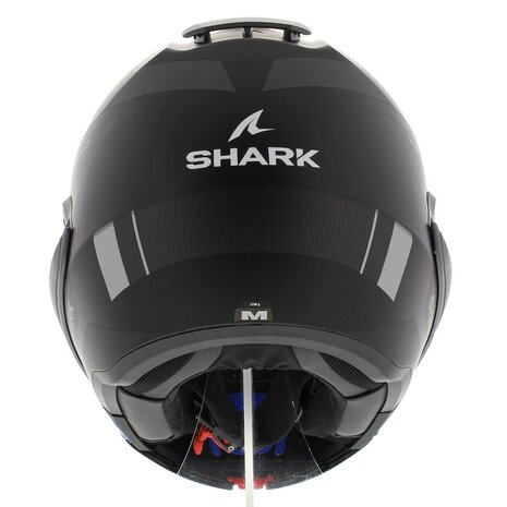 Shark EVO ES Kryd Matt Black Silver